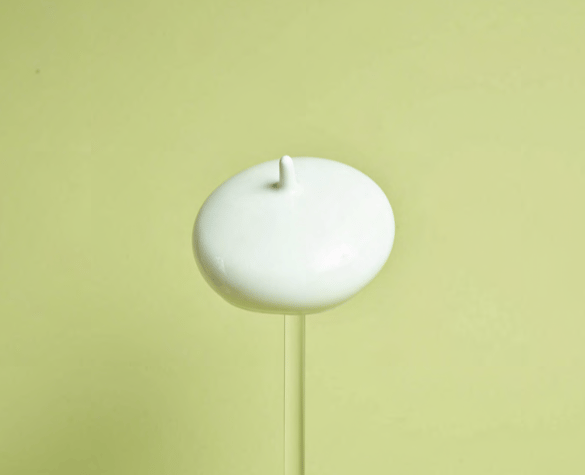 Image of WHITE PVC BERET LIMITED EDITION