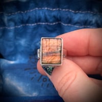 Image 2 of Lumia Collection Rings - Sterling Silver and Labradorite