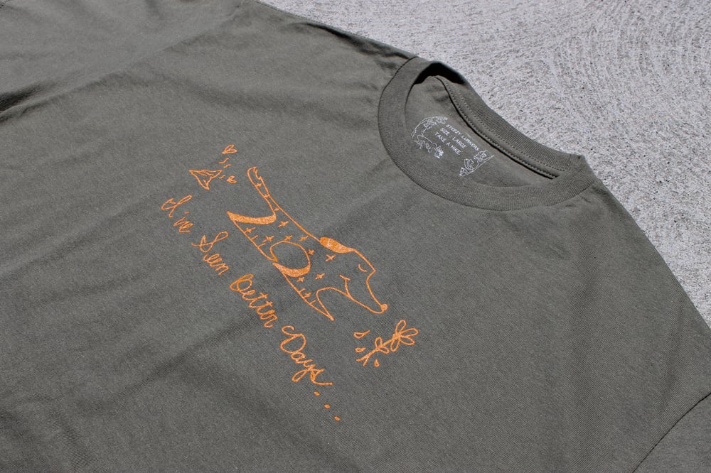 Image of BETTER DAYS T-SHIRT. (OLIVE)