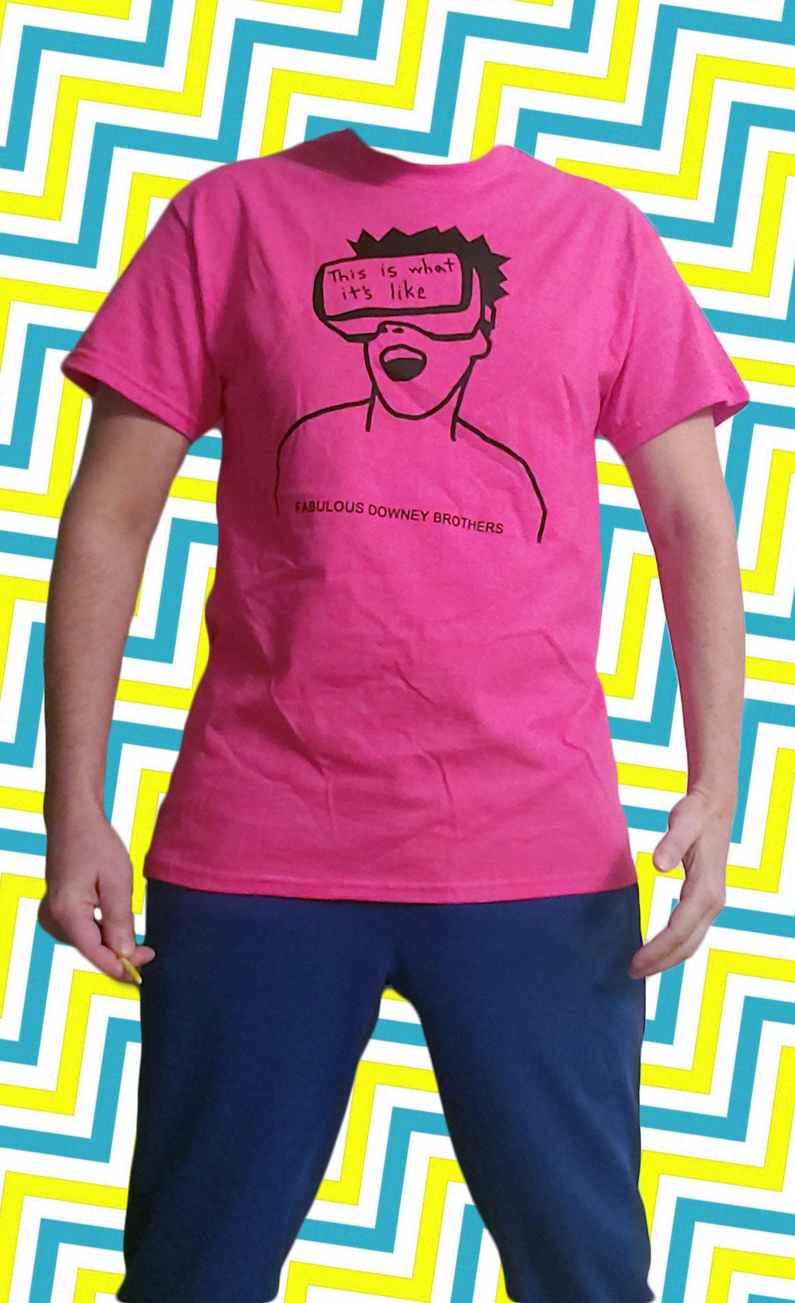 Image of VR T-SHIRT (red)