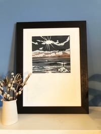 Image 2 of Wave Project - Sunrays screen print