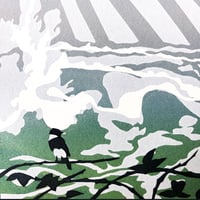 Image 4 of Wave Project - Bird Watching Surf screen print