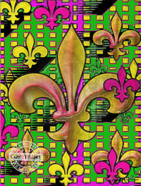 COLORFUL FLEUR DE LIS