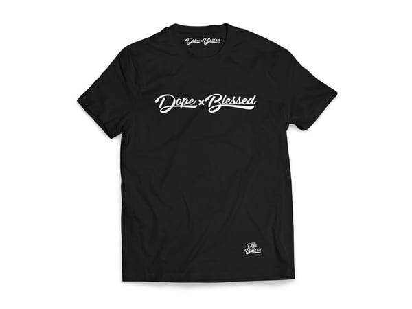 Image of Dope x Blessed tee (black)