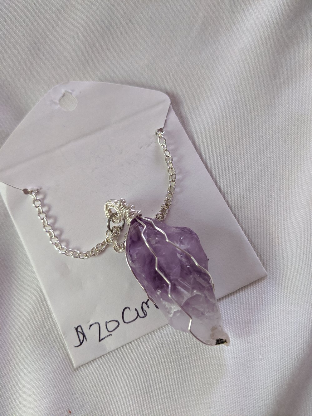 Amethyst Chunk Necklaces