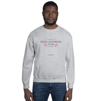 Image 2 of Social Distancing Sweatshirt - Emblem