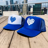 Image 4 of Spread Love Trucker Hat 