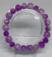 Purple Passion Crack Beads