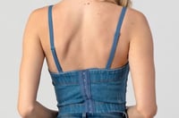 Image 3 of BARBIE GIRL CRYSTAL STONE BUSTIER