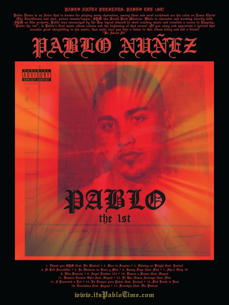 Image of Pablo the 1st (18x24 Poster) #B11