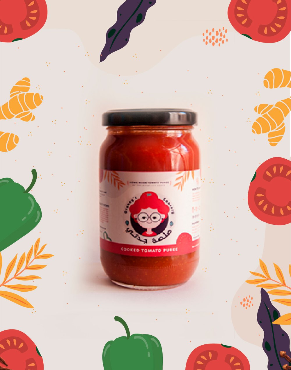 Image of Granny's Cooked Tomato Puree