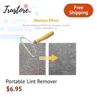 Lint Remover Clothes Fuzz Shaver Reusable Double Sided Brush Tool for Removing Dust 