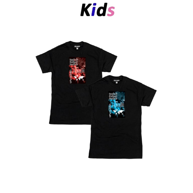 KIDS · THUNDER GRAPHIC T-SHIRT BLACK