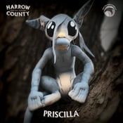 Image of Harrow County: SIGNED Limited Edition Priscilla Plush w/bonus Canvas Map! PRE-ORDER!