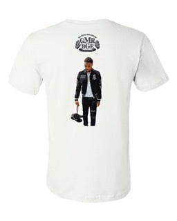 White Delay of Game Tee w/ GMR Patch 