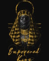 Empowered king limited edition black t