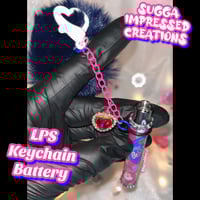 Image 3 of Pink LPS Keychain Battery