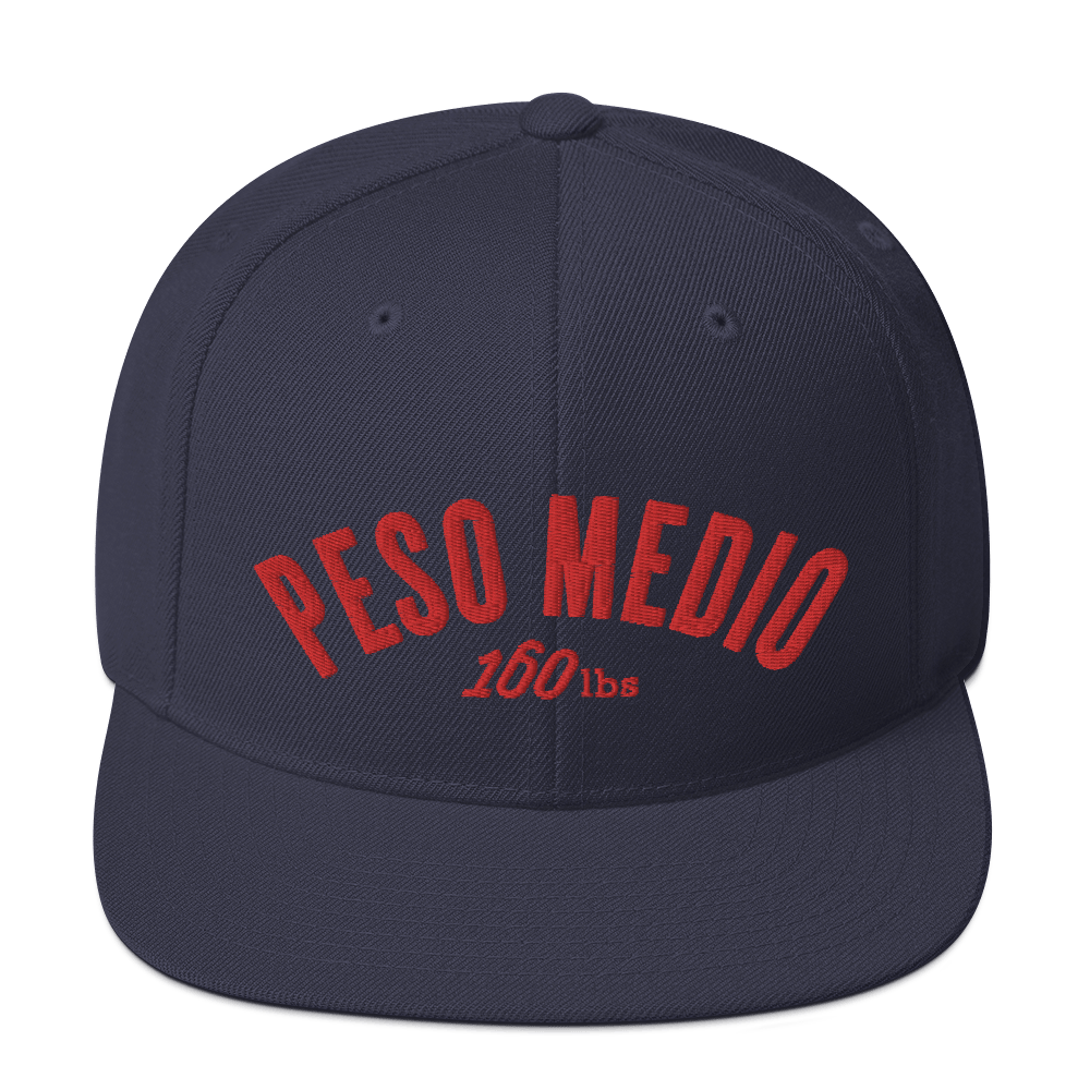 PESO MEDIO (MIDDLEWEIGHT) 160 lbs Snapback - 2 colors