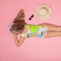 Image 3 of Flower Faceless Dolls Girls Swimwear