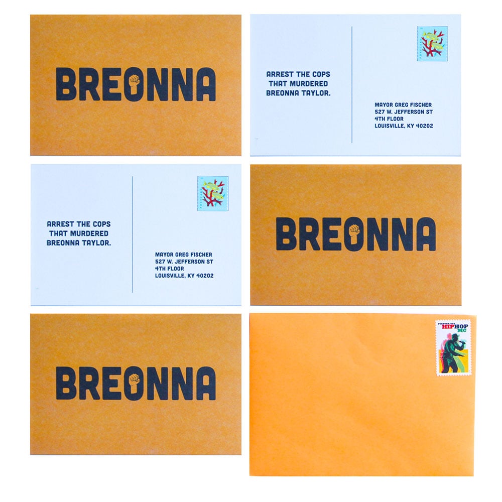 Image of Breonna Taylor Postcard