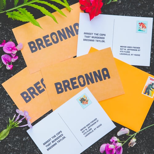 Image of Breonna Taylor Postcard