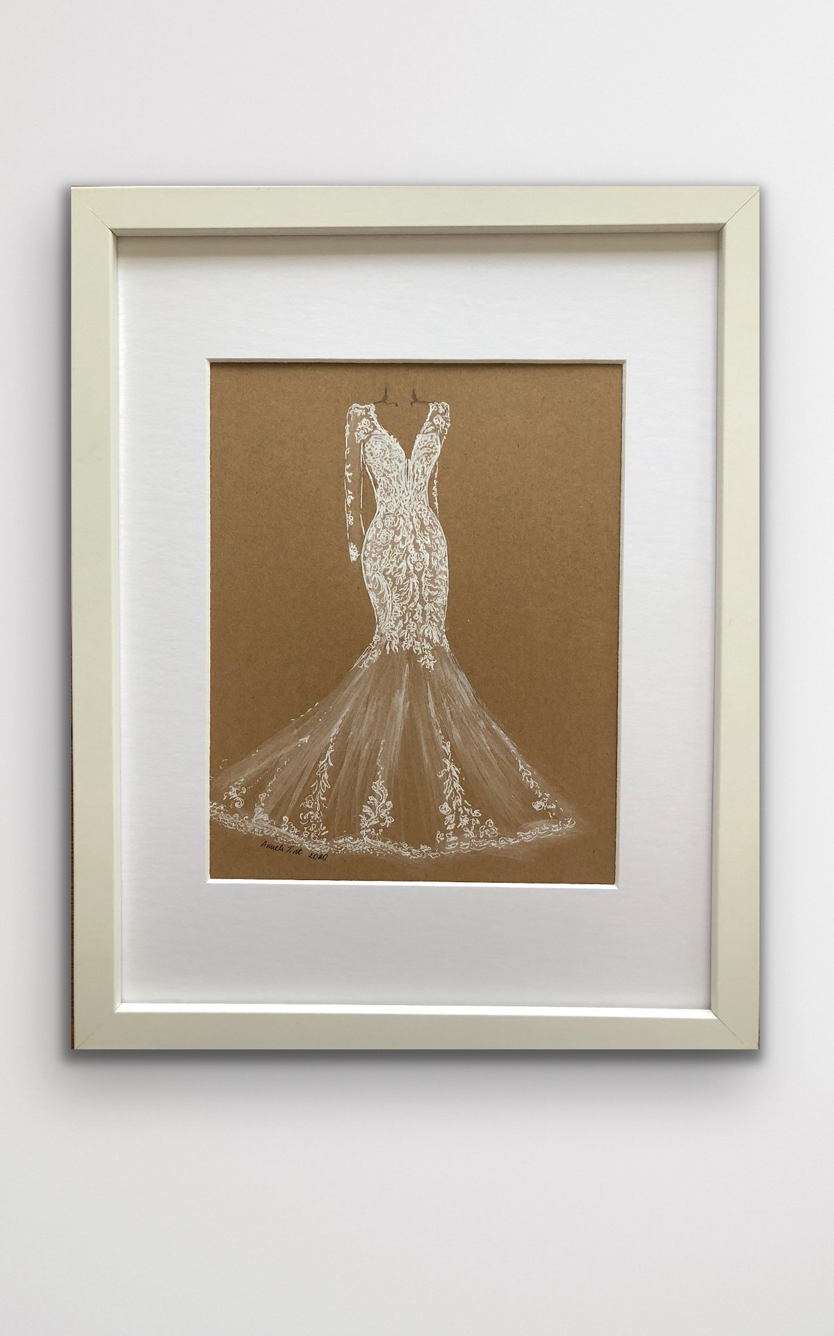 Image of Custom bridal illustration