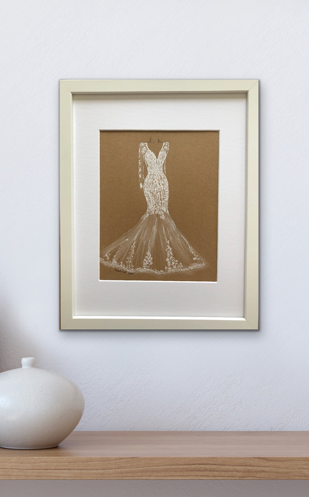 Image of Custom bridal illustration