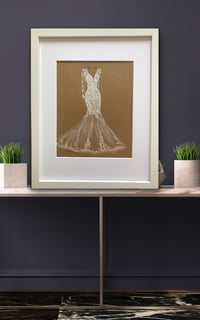 Image 4 of Custom bridal illustration 