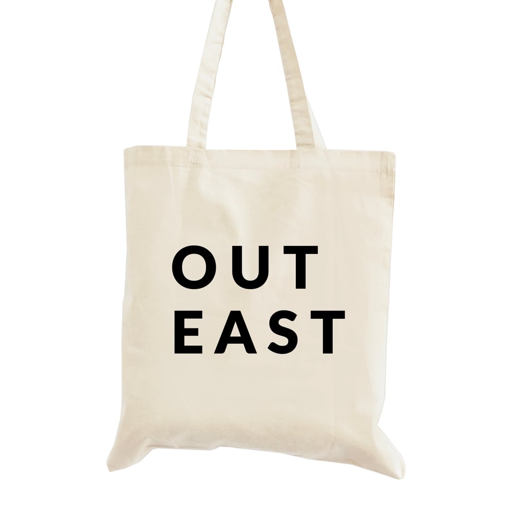 Image of Out East Ready to Buy Welcome Tote Bag