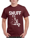 Snuff (Maroon) 'Scooter' T-shirt