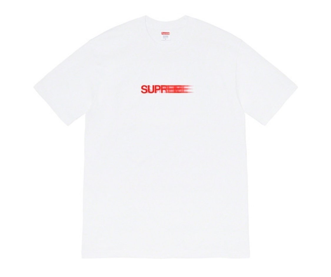 supreme motion tee