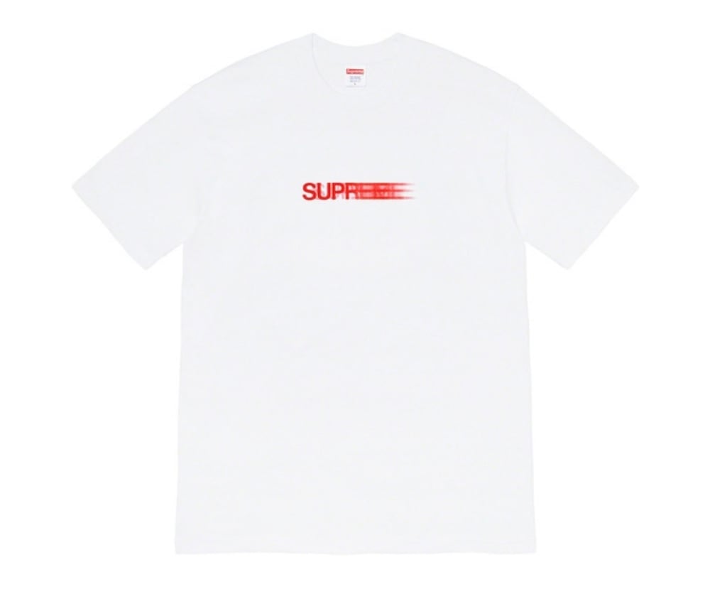 Supreme Motion Logo Tee (SS20) White | Sheffield Rubber