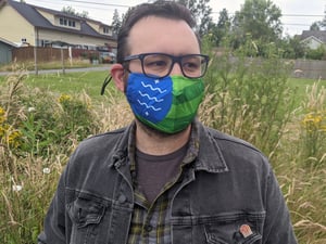 Image of Bellingham Flag Mask