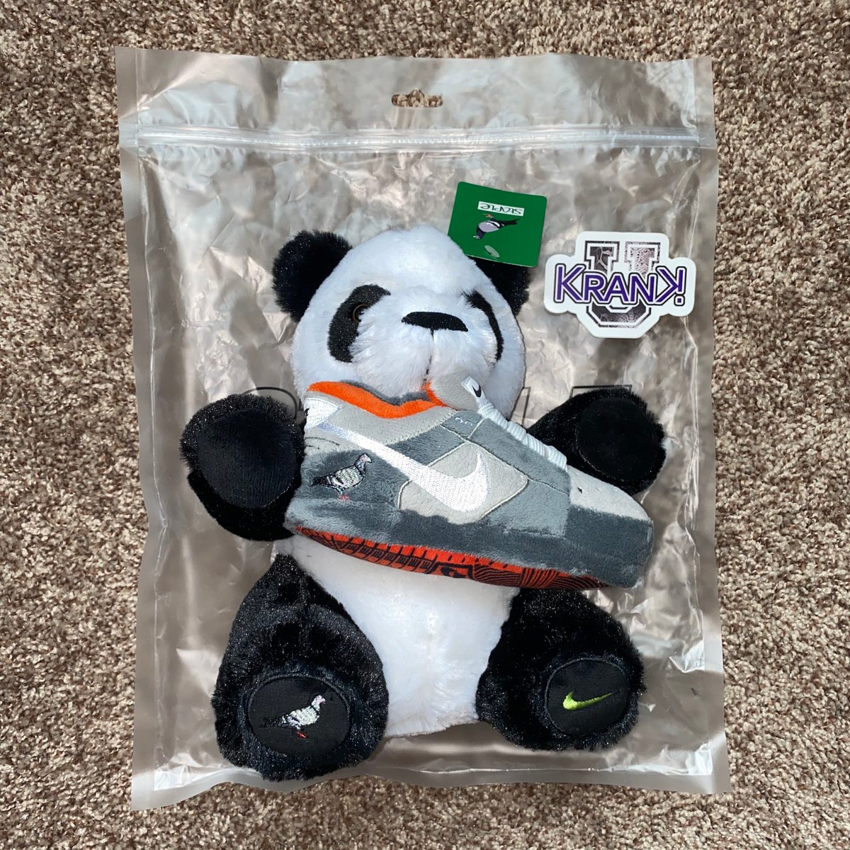 Staple pigeon 2025 panda plush