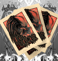 PREDATOR  ‘MOTHERF*CKER’ A4 PRINT