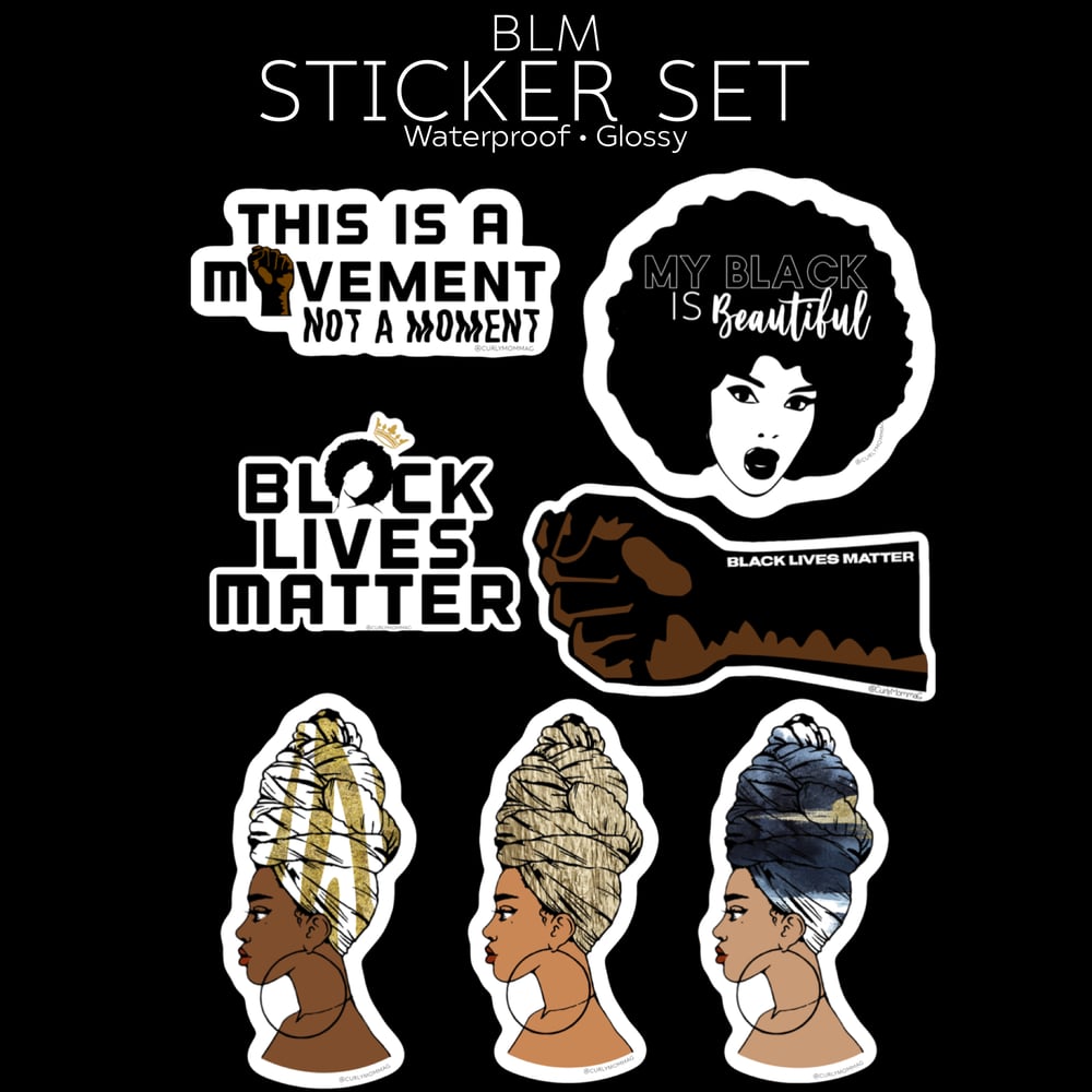 Image of BLM Sticker Set