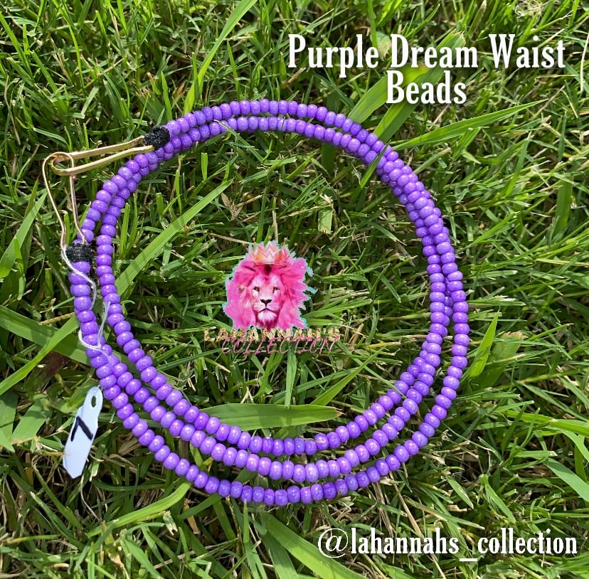 Image of Purple Dream Waist Beads