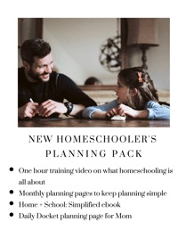 Image 1 of New Homeschooler's Getting Started Pack