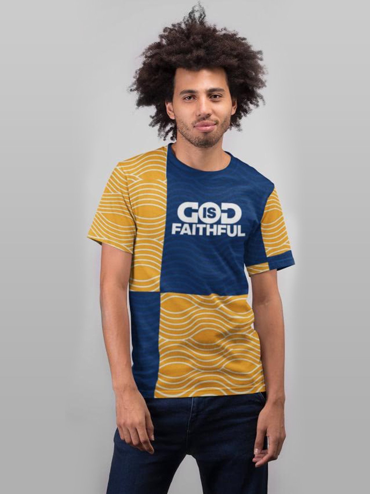 Image of God is Faithful (Gold)