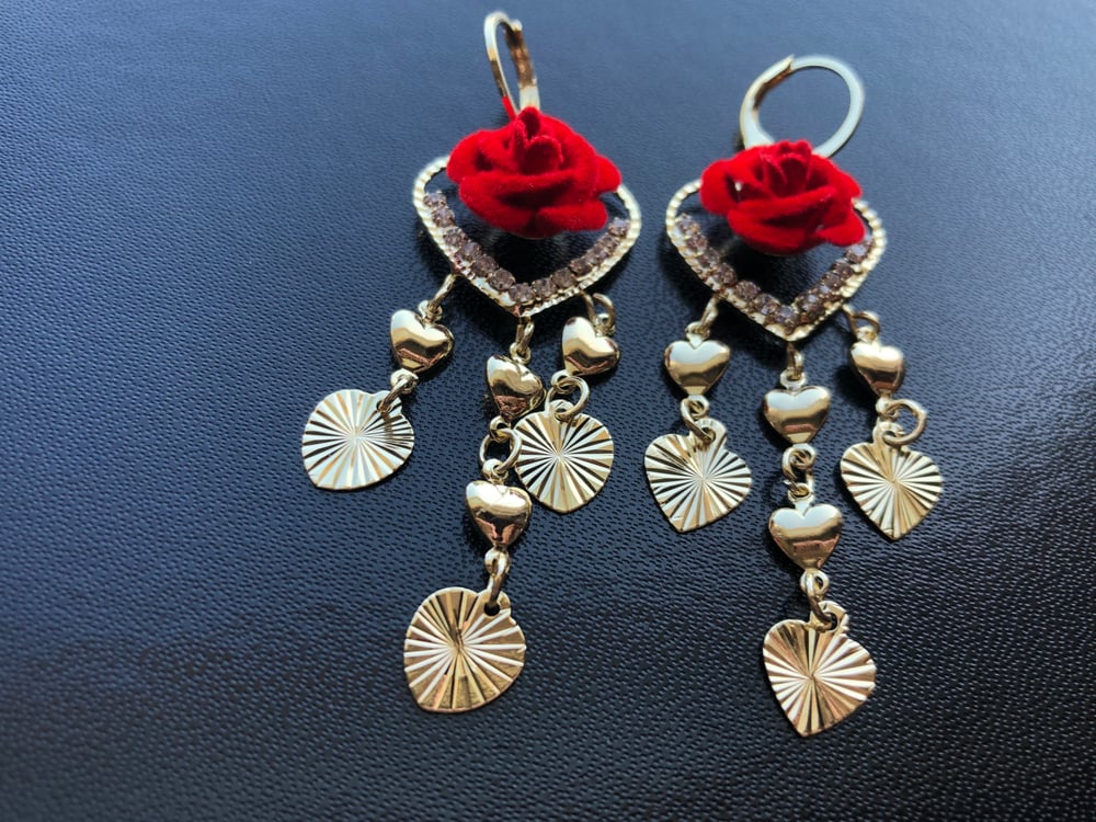 Image of Red/Rositas Earrings