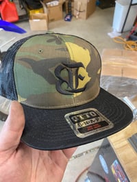 Image 2 of Camo trucker hat!