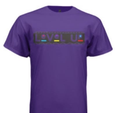 Image of Level Up purple 