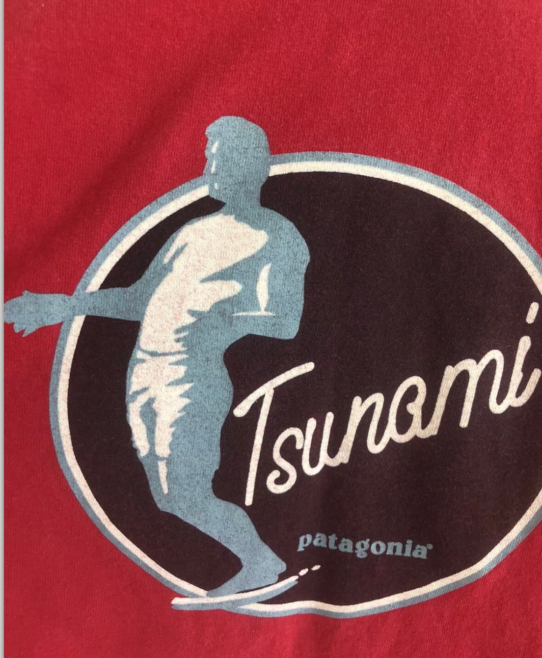 Image of Vintage Patagonia Tsunami Surfer T-shirt Xlarge 