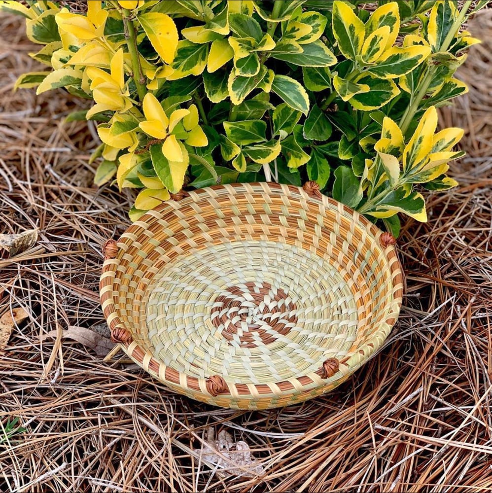 Image of “Pine Knots of Love” Sweetgrass Bowl 