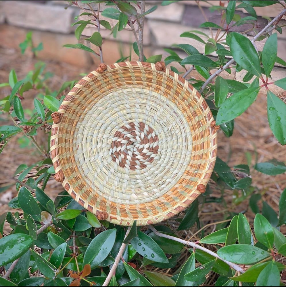 Image of “Pine Knots of Love” Sweetgrass Bowl 