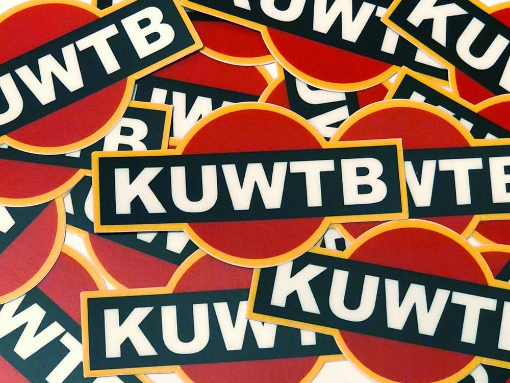 Image of KUWTB Racing Sticker Mini