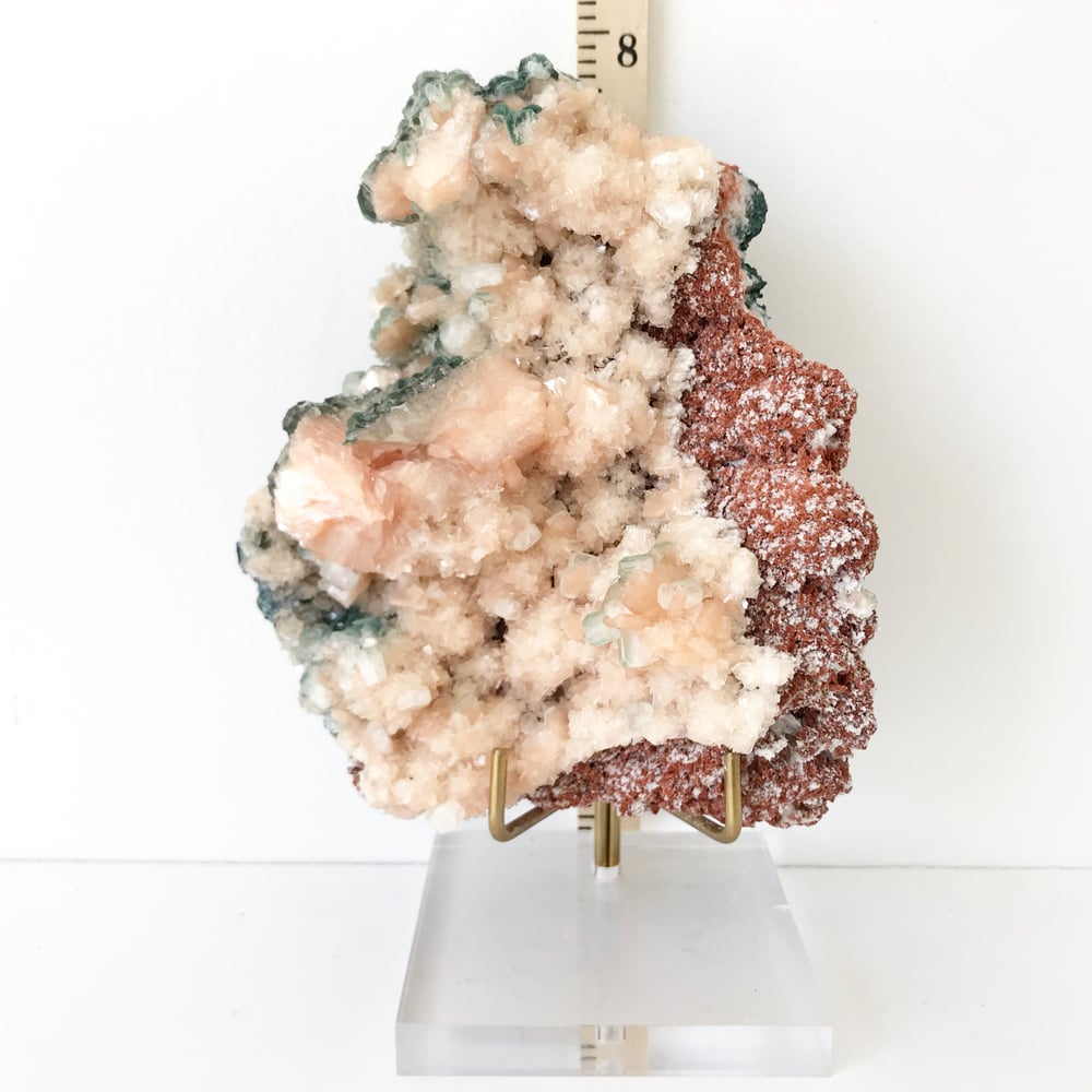 Image of Zeolite no.09 + Lucite and Brass Stand