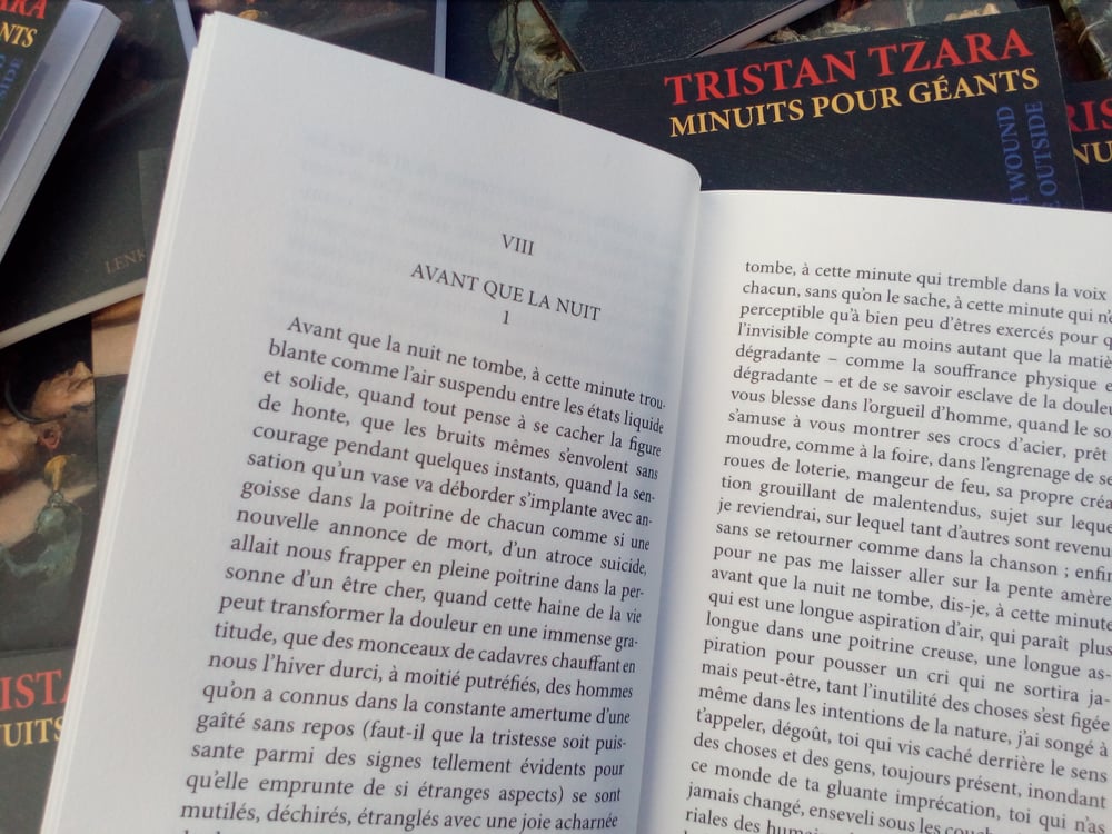 Image of Minuits pour géants de Tristan Tzara & Nurse With Wound