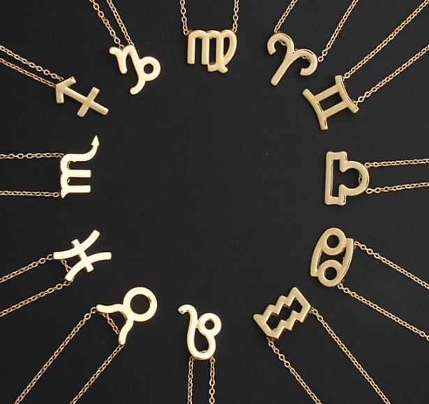 horoscope sign necklace