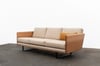 CLOVER COUCH IN TASMANIAN OAK WITH INSTYLE WOOL UPHOLSTERY